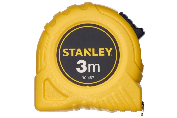 Stålmålebånd STANLEY 3m x 12,7mm