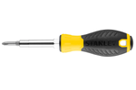 STANLEY 6-veis skrutrekker 3 bits / 6 spisser