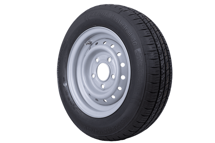 OUTLET Forsterket tilhengerhjul DEKK KENDA 155/70 R12C 104/102N FELG STARCO 4,5Jx12&quot;H2 5x112 ET:20