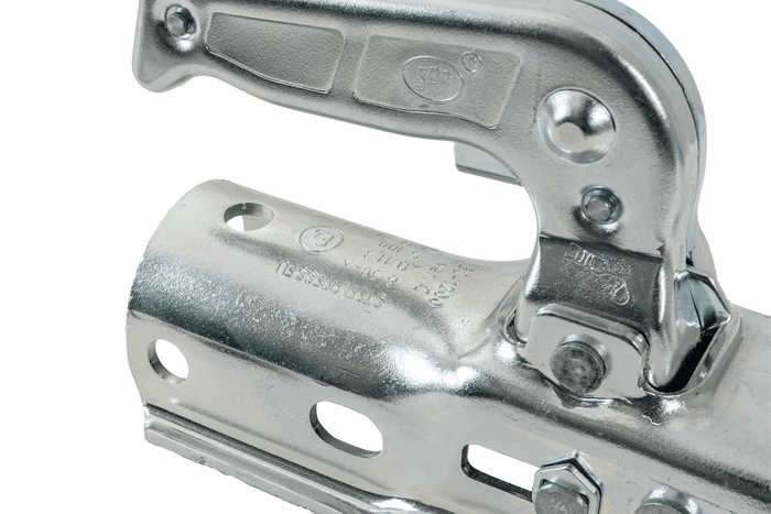 STEELPRESS BC-1200C kulekobling for 1200 kg tilhenger med 50 mm rørformet dragstang