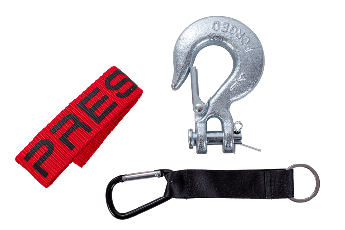 Elektrisk vinsj for tilhenger PRESKO T-REX 3.0 12V 1360kg med 11m stålkabel