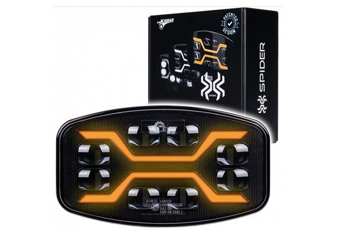 LED-arbeidslampereflektor KAMAR X-SPIDER L3436 72xLED 1600lm