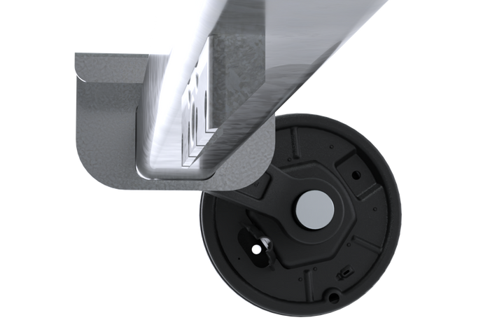 KNOTT VGB13 bremseaksel for båthenger 1350kg 1500mm 2000mm 5x112