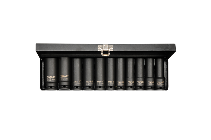 YATO YT-1054 lange slagpiper 1/2" piper 11 stk.