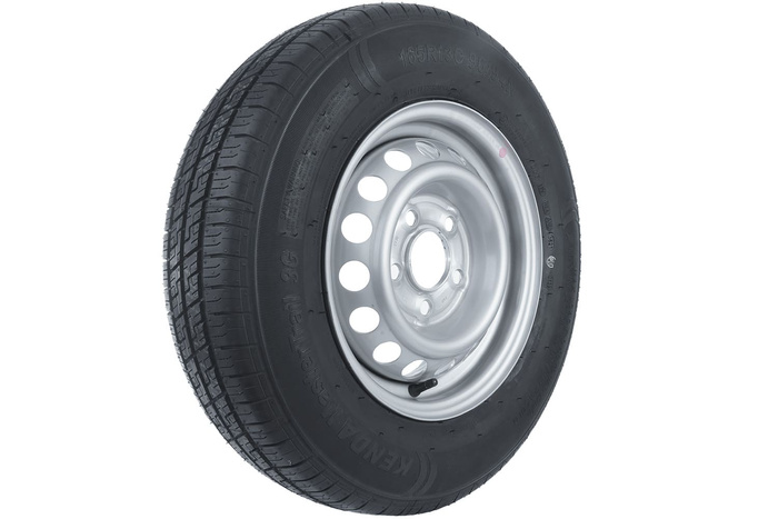 Forsterket hjul for tilhenger KENDA DEKK 165/80 R13C 96/94N KENDA FELG 4.5Jx13"H2 5x112 ET:30