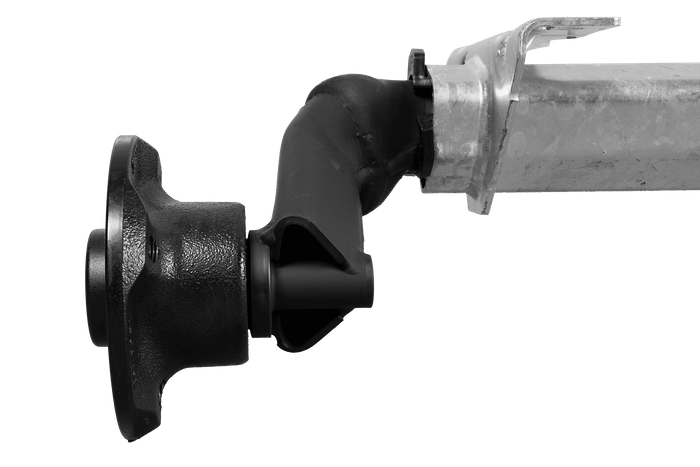 AL-KO OPTIMA ubremset aksel for tilhenger 750kg 1000mm 1430mm 4x100