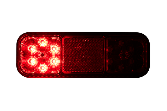 HORPOL LZD2831 LED baklykt 4 funksjoner universal
