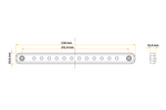 Bremselys bak WAŚ W207 LED universal