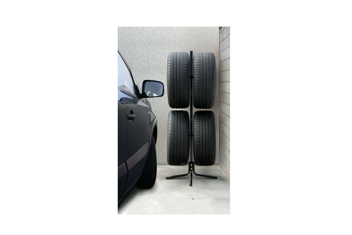 Felg- og dekkstativ LAMP 4-hjulshenger