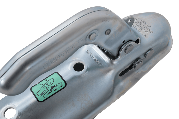 KNOTT K7.5-E kulekobling for 750 kg tilhenger med 70 mm rørformet dragstang