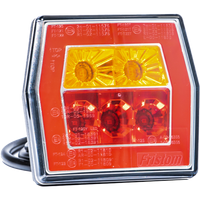 FRISTOM FT-122 LED-baklykt, 3 universelle funksjoner