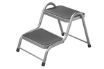 ProPlus 360829V01 totrinns stigtrinn for en 150 kg campingvogn