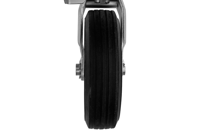 KNOTT ATK60 automatisk støttehjul med håndtak 250 kg 60 mm