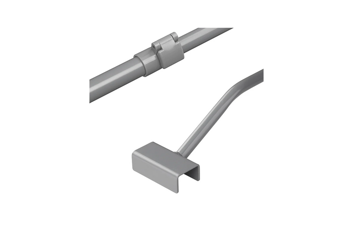 Flat presenningsfeste for ProPlus-tilhenger 340914V01 justerbar 100–155 cm