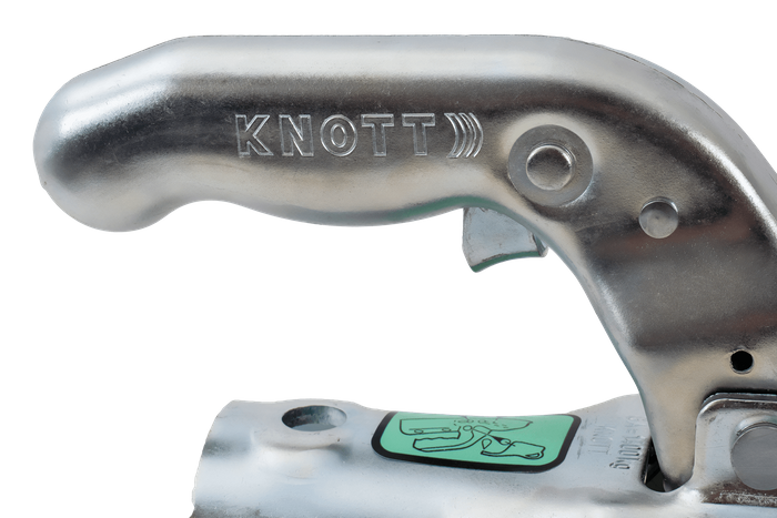 KNOTT KK14-B kulefeste for en 1400 kg tilhenger med 45 mm rørformet drag