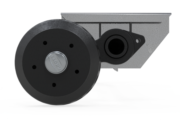 KNOTT VGB15 bremseaksel for tilhenger / bergingsbil 1500kg 1850mm 2300mm 5x112