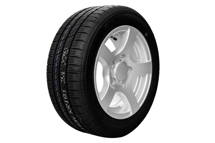 Forsterket hjul KENDA DEKK 195/50 R13C 104/102N STARCO ALU FELGER 6Jx13"H2 5x112 ET:30