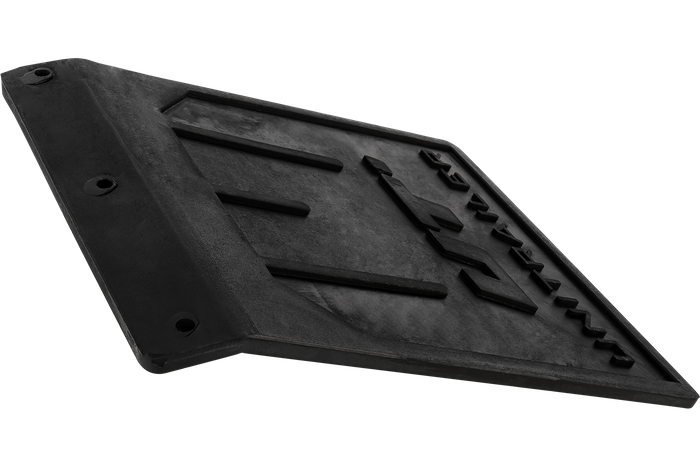 Sett med UNITRAILER gummilapper, bøyde skjermdeksler 185/233 mm