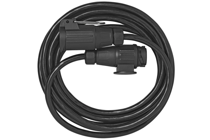 ProPlus 343528 tilhengerforlengelseskabel, 13-pinners plugg/kontakt, 5 m