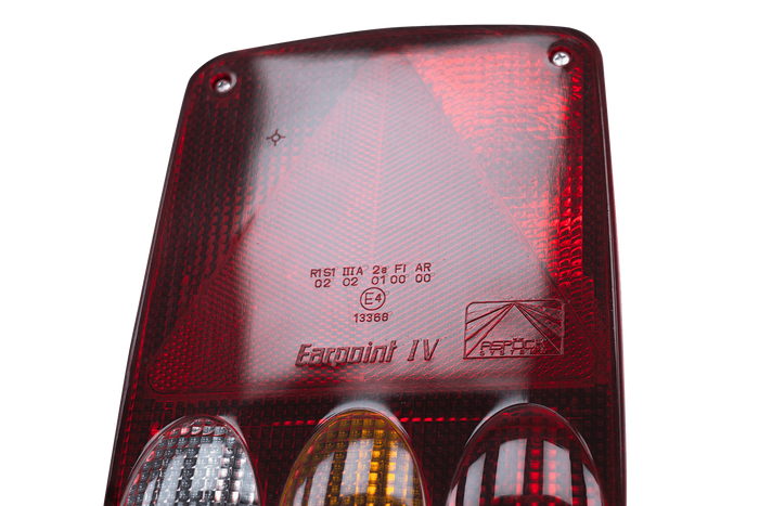 ASPÖCK Earpoint IV baklykt, 6 funksjoner, høyre