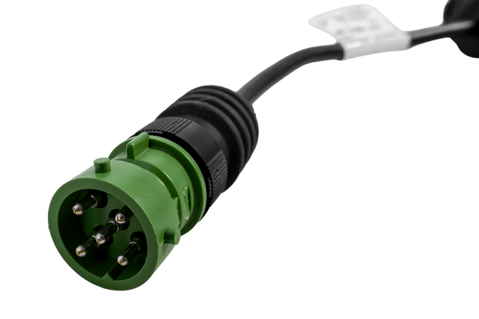 Bajonettadapter 5-pinners / vinklet kontakt ASS2 7-pinners ASPÖCK høyre adapter