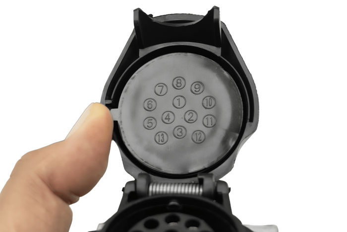 MANTES elektrisk installasjon, båthengerledningsnett 9,57m, 13PIN-plugg, 2x 5PIN-bajonetter