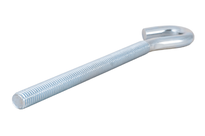 DROMET HZ M8x140 konstruksjonskrok med åpen ende (bøyd)