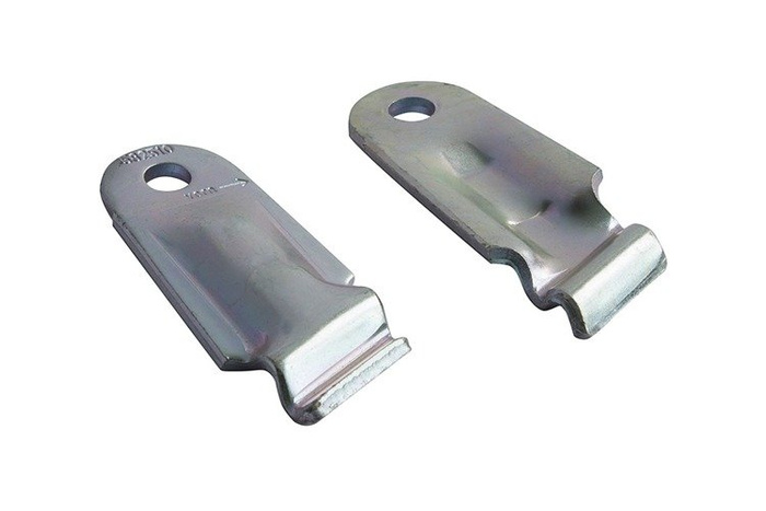 Sett: 2x AL-KO Octagon blå støtdemper 1350-2700 kg + 2x sett med AL-KO håndtak