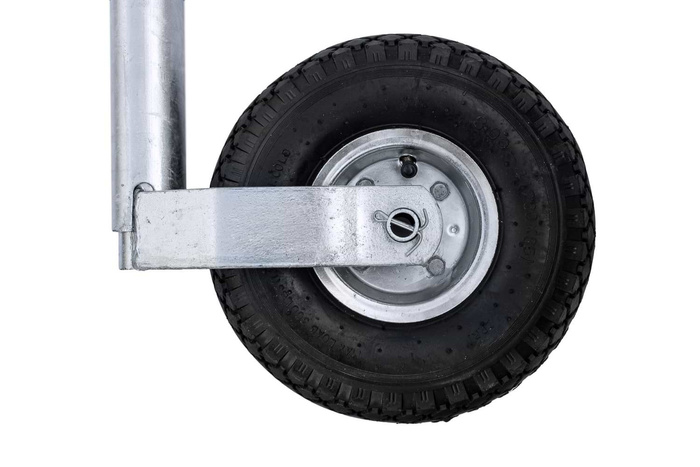 KNOTT TK48 støttehjul, lufthjul, 150 kg, 48 mm, 500-720 mm