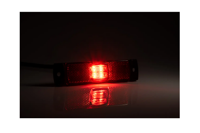 FRISTOM FT-017 C LED-markeringslampe, rød, universal