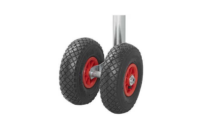 ProPlus 341508 støttehjul pneumatisk hjul 300 kg 48 mm 660-870 mm