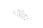 Sett med to ProPlus hjulklosser 341347 h:102mm 4000kg