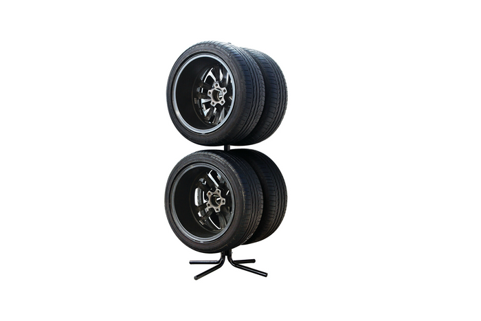 Felg- og dekkstativ LAMP 4-hjulshenger