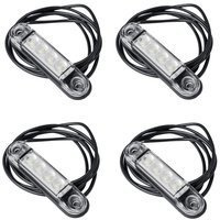 Sett med fire HORPOL LD 2327 LED universelle slanke markeringslamper