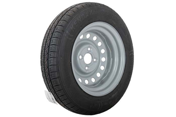 OUTLET Tilhengerhjul KENDA DEKK 145/80 R13 78N KENDA FELG 4Jx13"H2 4x100 ET:30