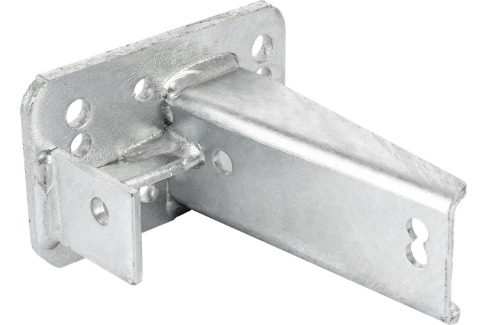 AL-KO støttehjulholderkonsoll for overløpsanordninger 161S, 251S