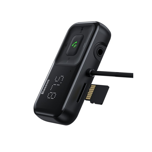 FM-sender BASEUS T-type S-16 bluetooth 5.0 MP3 + billader 2x USB