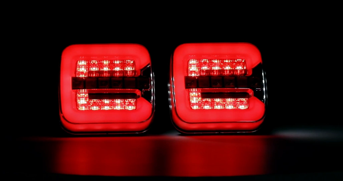 TT TEKNOLOGI TT.12523 LED-baklys 4 funksjoner høyre