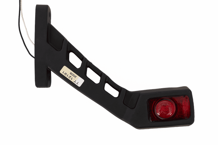 Sett med to TT TECHNOLOGY TT.12191 LED-markeringslamper, venstre + høyre, på en gummiarm