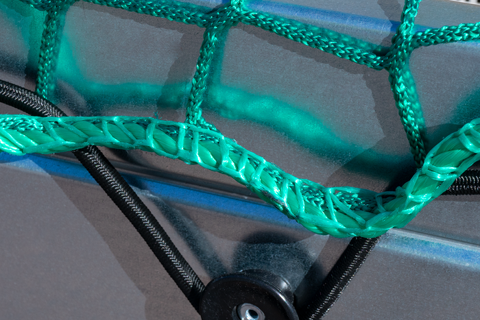 Sikkerhetsnett med KNOTT 1600x2500 gummi