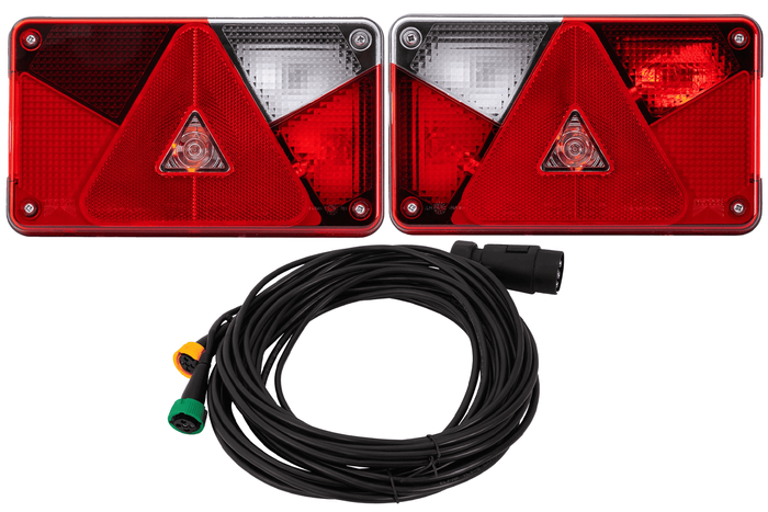 ASPÖCK MULTIPOINT V baklykter + MANTES 7m 7-PIN sele