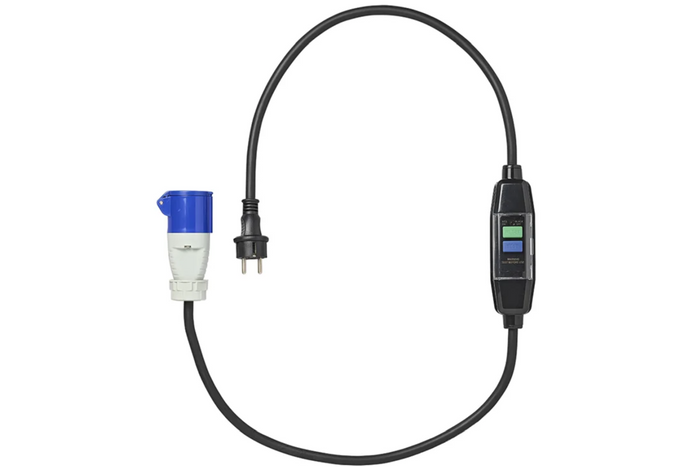 Schuko/CEE-adapterkabel ProPlus 373589V01DE differensialsikring 150 cm