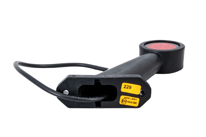 HORPOL LD 726/L LED venstre markeringslampe på gummiarm