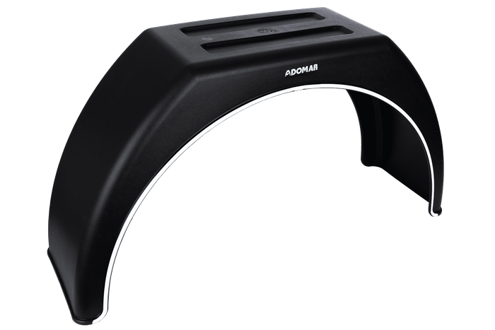 Tilhengerskjerm 14-17" DOMAR DK3110 flat hjulbue 870/260mm