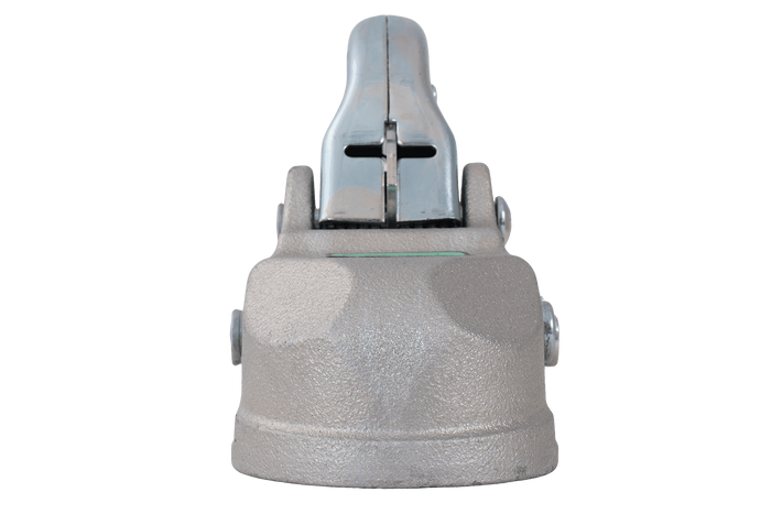 KNOTT K35-A kulekobling for 3500 kg tilhenger med 50 mm rørdrag, støpejern