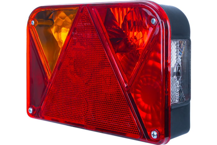 DOBPLAST DPT35 baklykt, 6 funksjoner, venstre