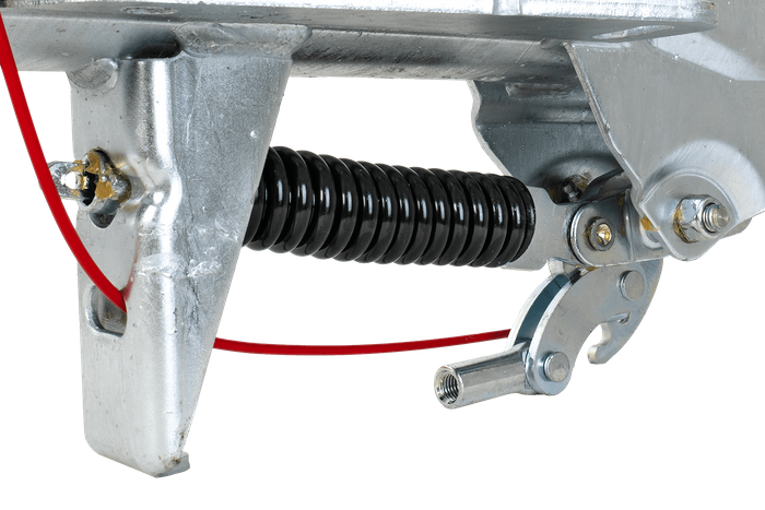 AL-KO 251G overløpsanordning med AK301 tilhengerfeste for en 3000 kg tilhenger med V-type drag