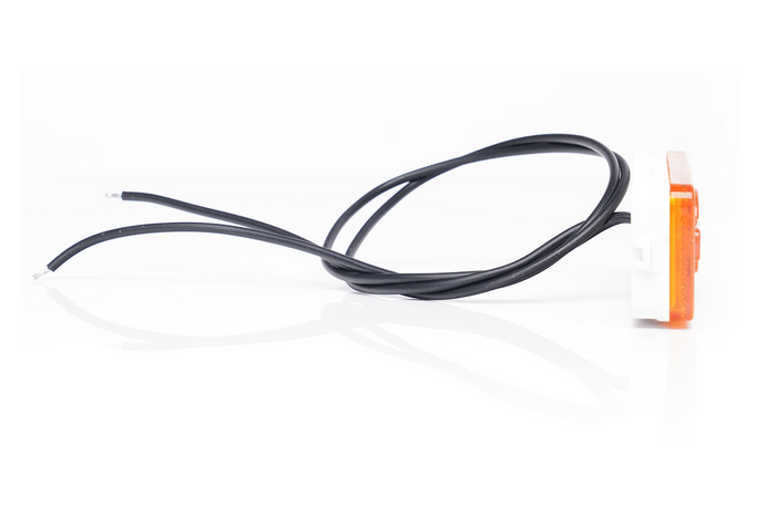 WAŚ W254 2033 LED-markeringslampe, oransje, universal, med holder