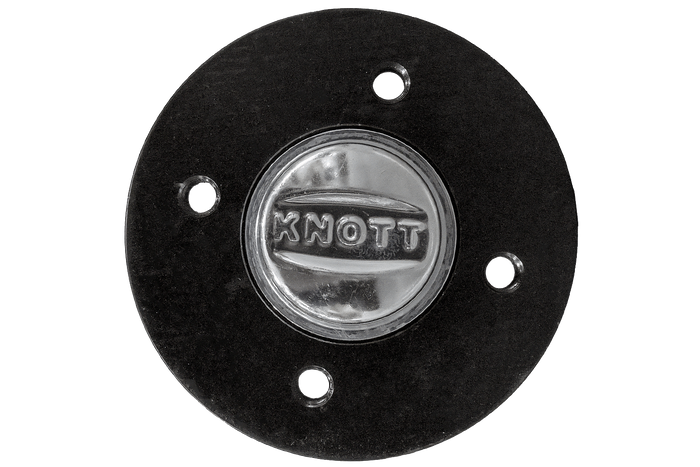 KNOTT VR7 ubremset stiv aksel med fjær for tilhenger 750 kg 1480 mm 1820 mm 4x100