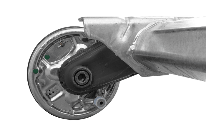 AL-KO COMPACT bremseaksel for tilhenger / bergingsbil 1500kg 1510mm 1880mm 5x112